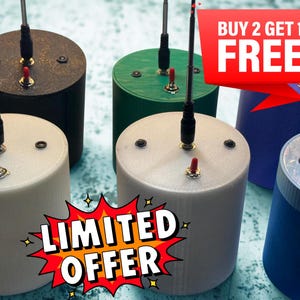 Ghost Hunting Equipment REM Device Standard Size – Radiating EMF Detector Antenna Paranormal Investigator Spirit Trigger Tool LED Alert