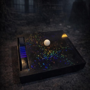 Caja de música con sensor de vibración: equipo para la caza de fantasmas paranormales con detector de movimiento.