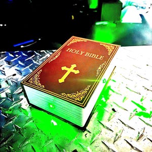Oggetto di innesco paranormale della Sacra Bibbia – Rilevamento dello spirito con attivazione di luce e suono