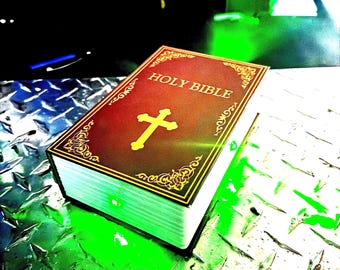 Holy Bible Paranormal Trigger Object – Spirit Detection with Light & Sound Activation