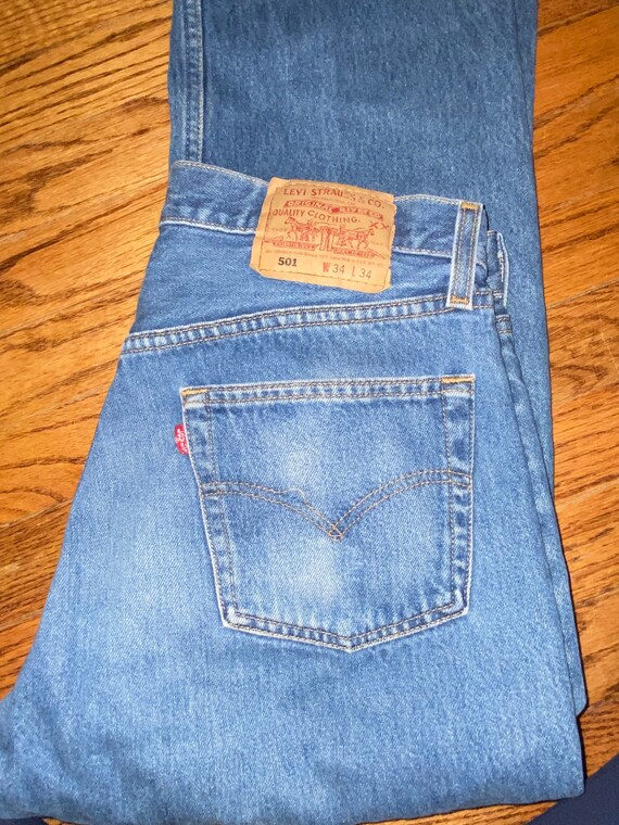 Vintage 501 Levi Jeans - image 1