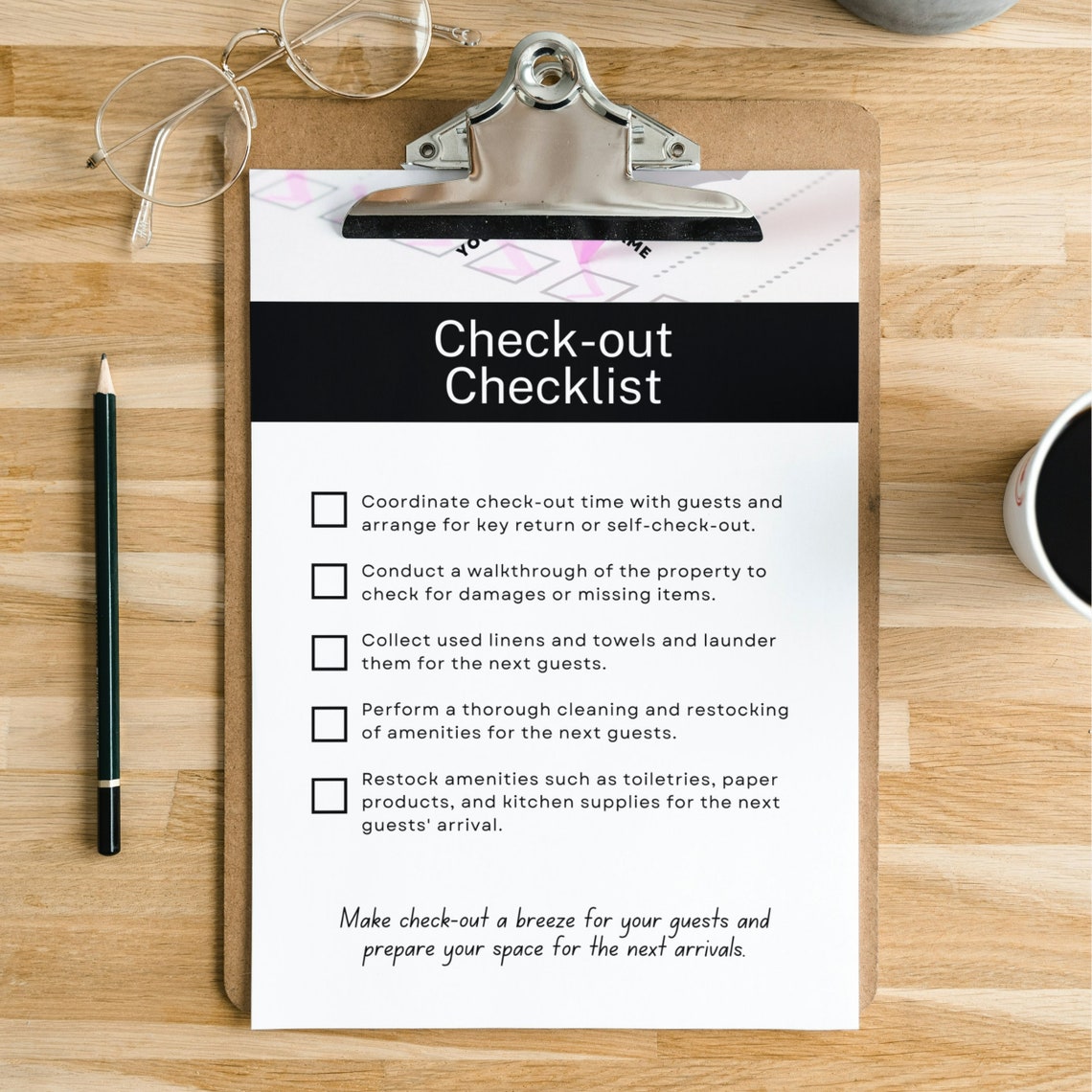 Airbnb Guest Turnover Checklist Bundle, Checklist Template, Editable ...
