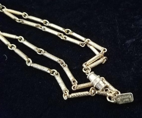 Vintage KJL Kenneth Jay Lane Multi Strand Beaded … - image 5