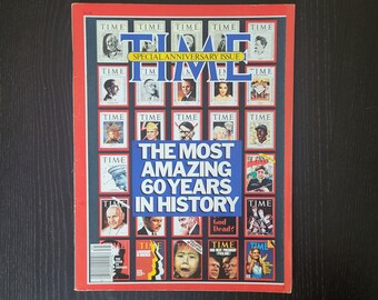 Vintage Time Magazine - 60th Anniversary Issue 1982