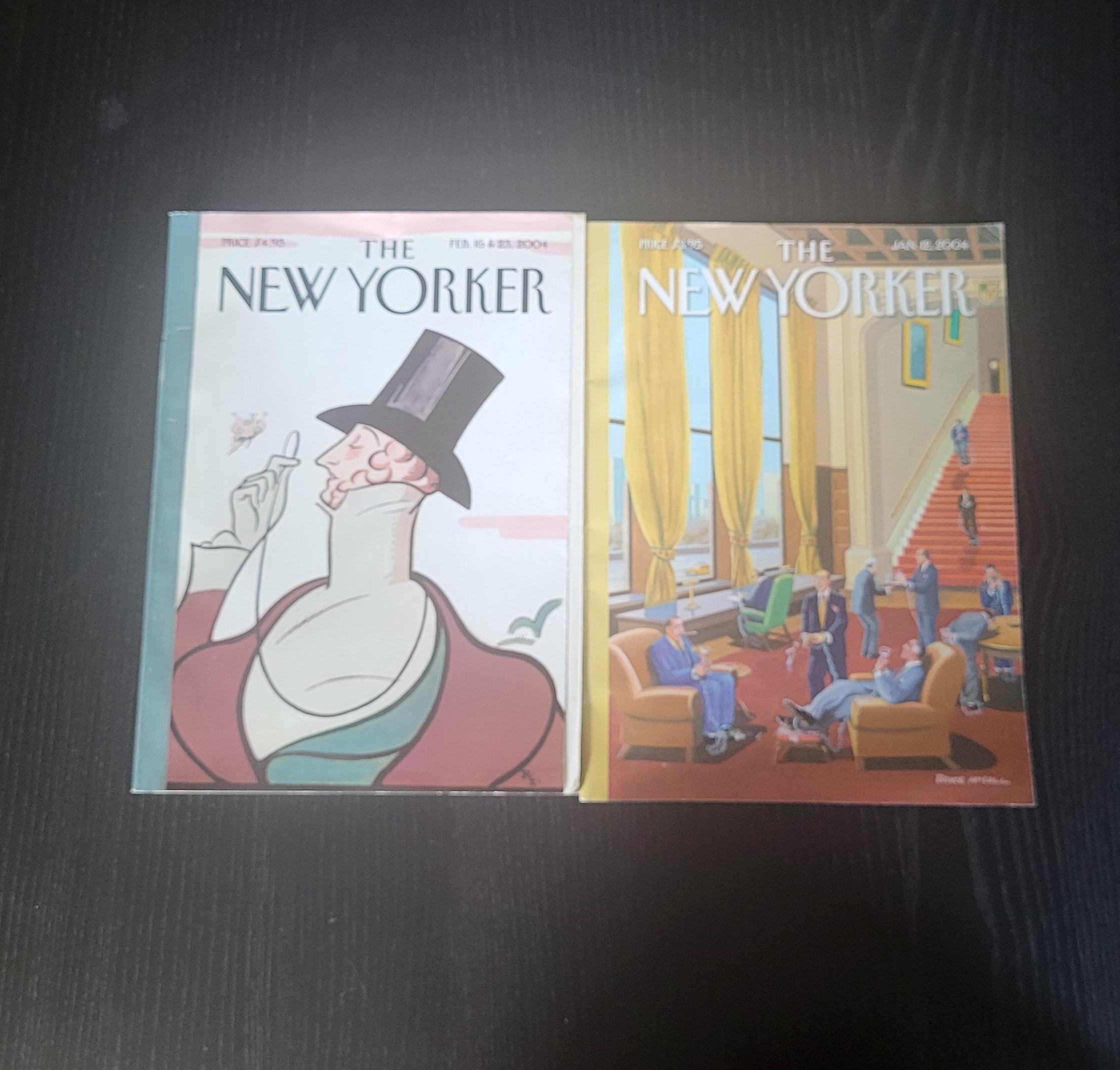 Vintage New Yorker Magazine - Set of Two 2004 Issues - Etsy
