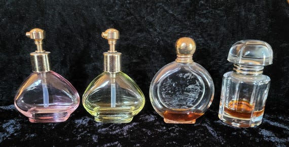 Nine Assorted Empty/Nearly Empty Vintage Perfume … - image 5