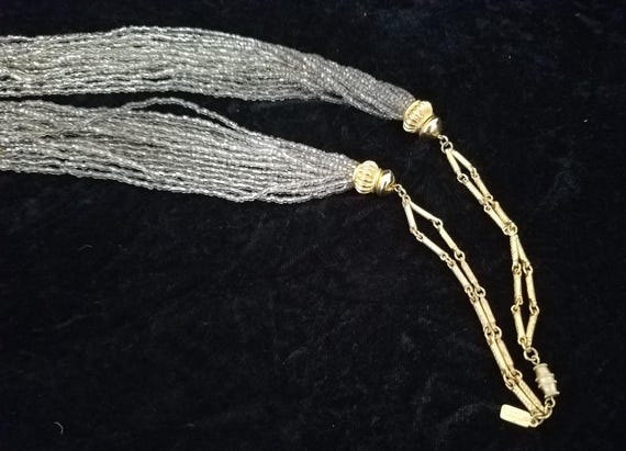 Vintage KJL Kenneth Jay Lane Multi Strand Beaded … - image 9