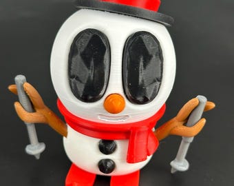 Snowman Collectible Figure – Customizable Style