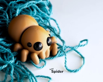Articulated Baby Spider – Geocache Swag, Egg Surprise