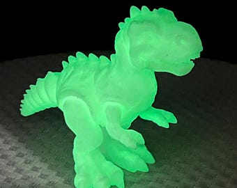 Glow-in-the-Dark T-REX: gelede staart, armen, benen en hoofd