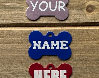 Customized Dog Tag - Ring Included
