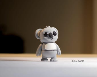 Wiggly Jiggly Fidget Koala - Geocache Swag, Gift Bag