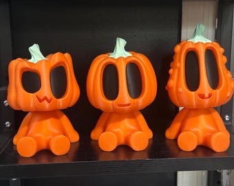 XL Pumpkin Man - hoofd draaien - 3 opties