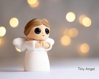 Mini Wiggly Fidget Angel - Geocache Swag, Gift Bag