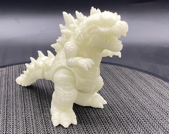 Glow-in-the-Dark Godzilla Titan: gelede staart. Armen, benen en hoofd bewegen. *GROTER dan het lijkt