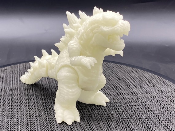 Glow-In-The-Dark Godzilla Titan - Articulated Tail. Arms, Legs, and Head move. *BIGGER than it looks