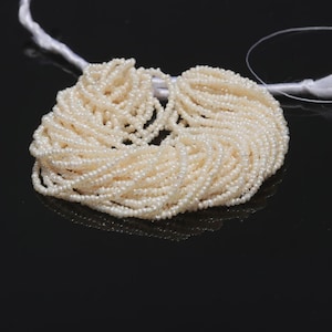 AAA Quality Tiny Pearl Beads: 1-1.5mm White Freshwater Pearls