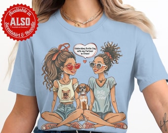 Camiseta del Día de la Mejor Amiga: Camiseta a juego de "Socio en el Crimen"