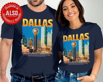 Dallas Skyline T-Shirt: Texas Cityscape Tee