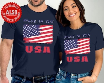 American Flag T-Shirt: Patriotic USA Pride, 4th of July Tee