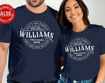 Personalized Family Reunion T-Shirt: Custom Name, Family Gathering