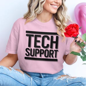 Tech Support T-Shirt: Funny IT Geek Humor Tee