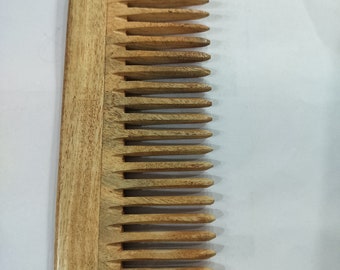 Neem wood shampoo comb,  anti fungal property of neem wood experience.