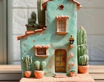 Artisanal Miniature House Creations