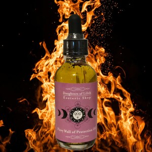 Fiery Wall Of Protection Oil