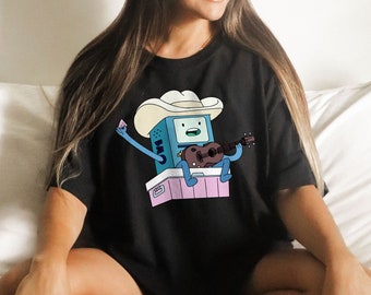 BMO Shirt, Adventure Time Shirt, Cowboy BMO Shirt