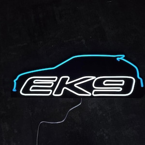 EK9 Honda Civic LED Decor sign