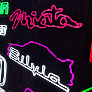 S13 S14 240sx Silvia 180sx Silhouette LED Decor Sign