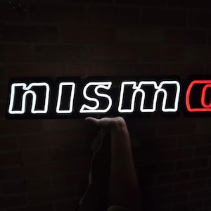 Nismo LED-Dekorschild