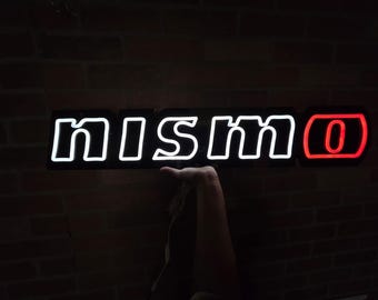 Nismo LED decor sign