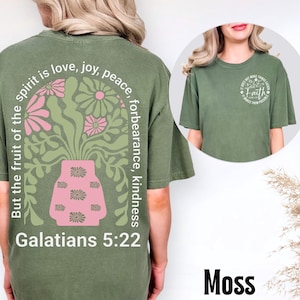 Faith-based tshirt, religious shirt, christian tee, bible verse apparel, birthday gift for christian, mothers day gift, christian woman gift