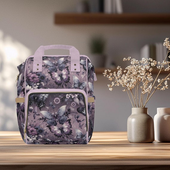 Vintage Elegant Lavender Backpack Gear-Up LoveShackFancy Lavender Damask Bundle | Pottery Barn  main image 4