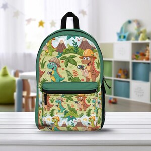 Sac à dos de rentrée scolaire, sac à dos dinosaure, sac à dos pour l'école, sac à dos unique, cartable pour enfant, cadeau de rentrée scolaire, cadeau pour petits-enfants