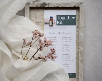 Together Kit Diffusermischungen | Doterra | Flyer | Ätherische Öle | Büro