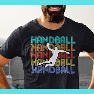 Handball Sport Unisex Jersey Short Sleeve Tee