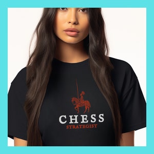 Camiseta de estratega de ajedrez: regalo para ajedrecistas