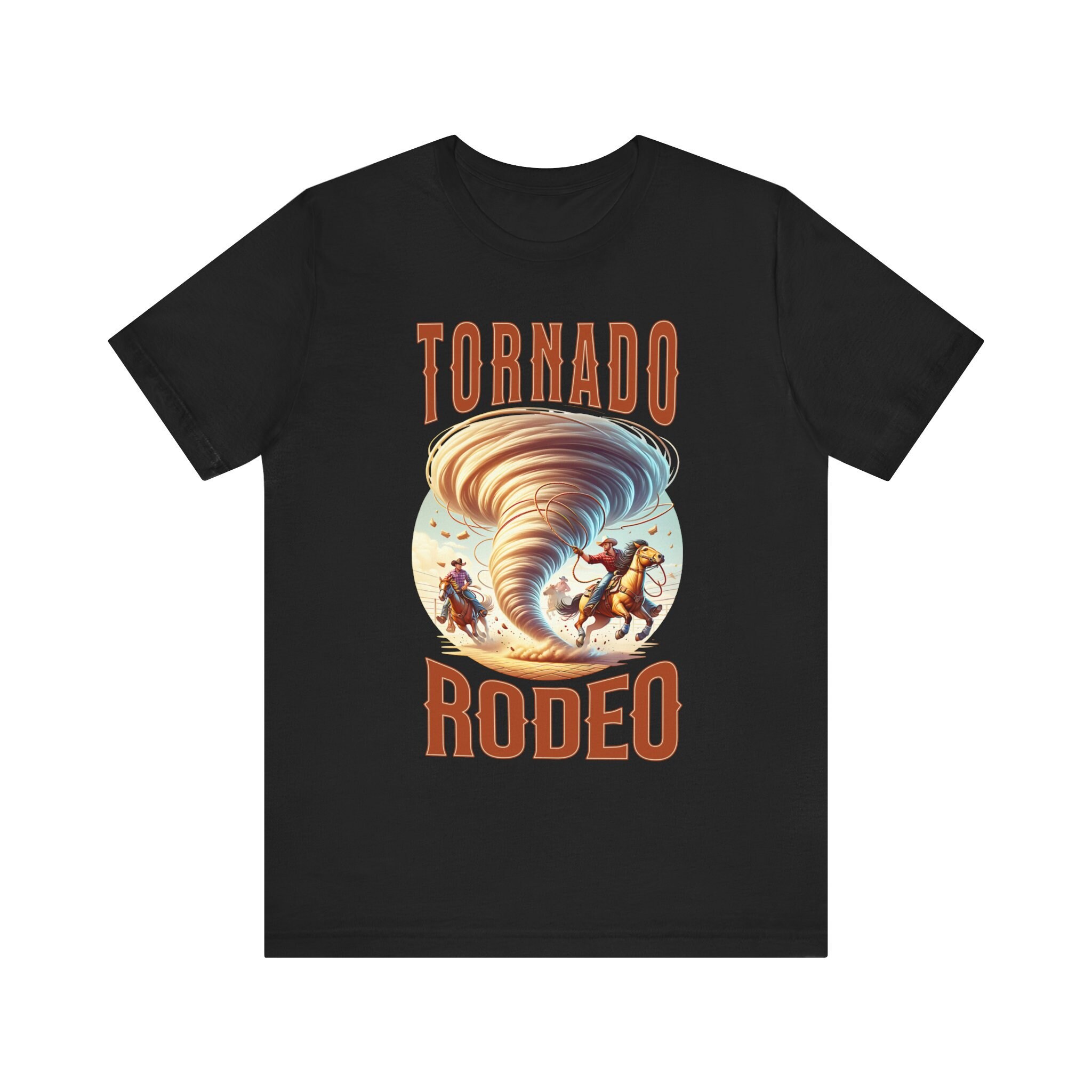 トルネード ロデオ カウボーイズ Tシャツ：ヴィンテージ ウエスタン 