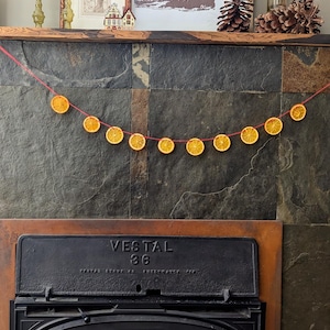 Dried Orange Garland