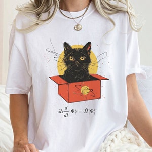 Schrödinger's Cat shirt, Schrödinger's equation shirt, Physics shirt, Science shirt, Gift for science nerds