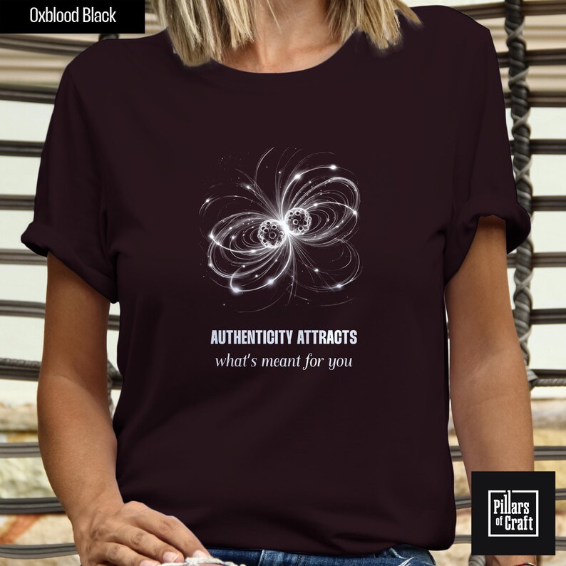 Authenticity shirt, Individuality shirt, Atoms shirt, Atomic bond shirt, Science shirt, Chemistry shirt, Philosophy shirt, Quote shirt