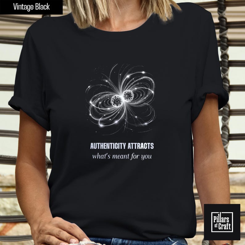 Authenticity shirt, Individuality shirt, Atoms shirt, Atomic bond shirt, Science shirt, Chemistry shirt, Philosophy shirt, Quote shirt