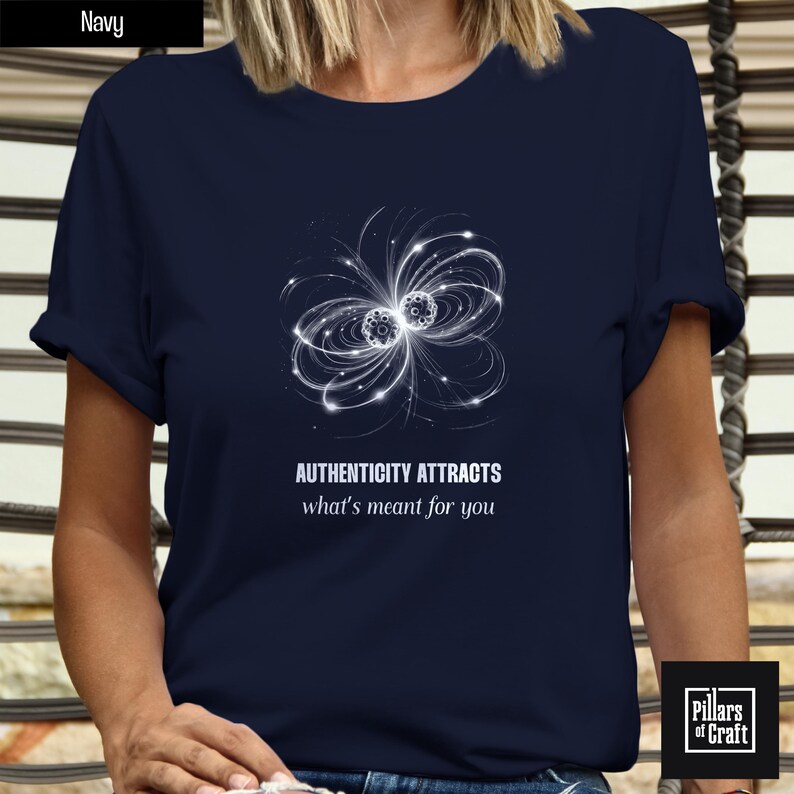 Authenticity shirt, Individuality shirt, Atoms shirt, Atomic bond shirt, Science shirt, Chemistry shirt, Philosophy shirt, Quote shirt