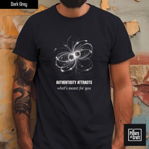 Authenticity shirt, Individuality shirt, Atoms shirt, Atomic bond shirt, Science shirt, Chemistry shirt, Philosophy shirt, Quote shirt