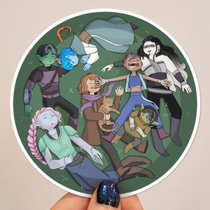 Critical Role the Mighty Nein Sticker | The Dome