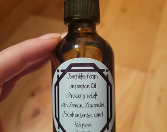 Intention oil- anxiety relief