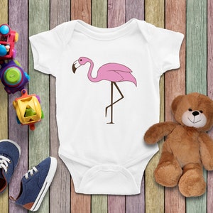 Summer Onesie Flamingo Baby Outfit Flamingo Onesie Baby Shower Gift Summer Baby Clothes Cute Baby Onesie New Baby Gift Etsy